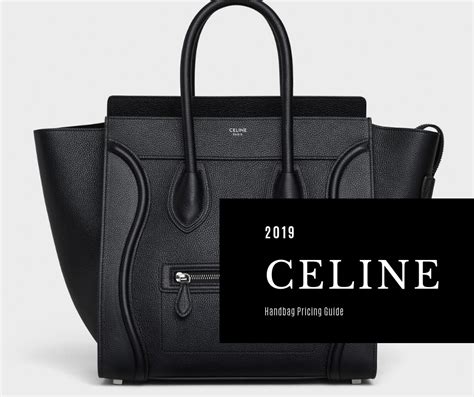 price of celine bag|celine bag price guide.